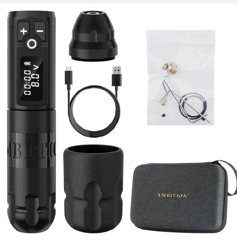 Ambition Soldier Wireless Tattoo Machine Pen
