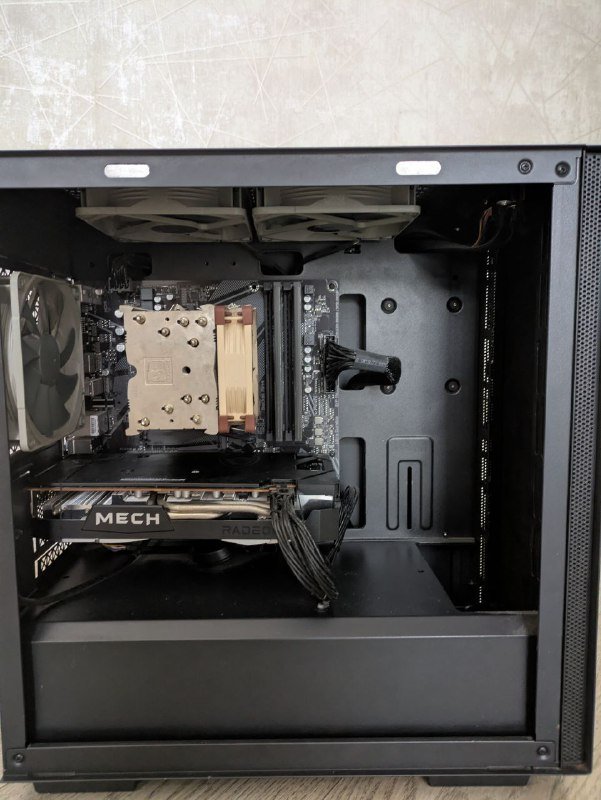 Персональный компьютер системный блок AMD Ryzen 5 5600X RX 6600XT 32GB 2