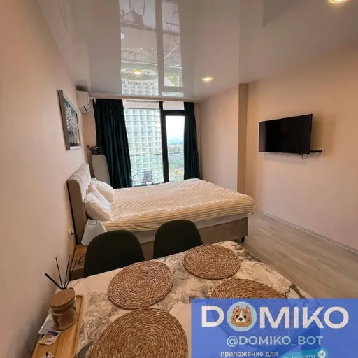 Студия 35 м² на улице Адлиа, 6 в Батуми