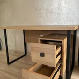 Computer desk with drawer unit 2