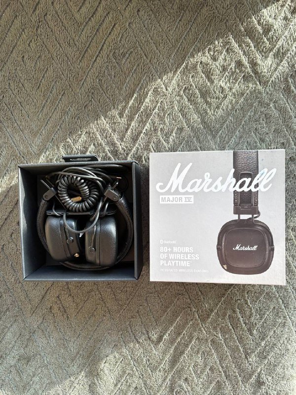 наушники Marshall IV black