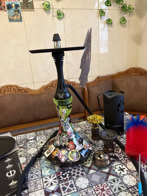 Кальян Alpha Hookah Model X оригинал с табаком и углем 2