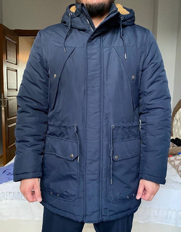 Мужская теплая куртка размер L 5