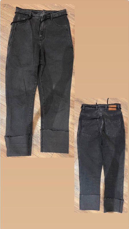 Брюки МАНГО кожзам, джинсы темно-серые, джинсы белые 2