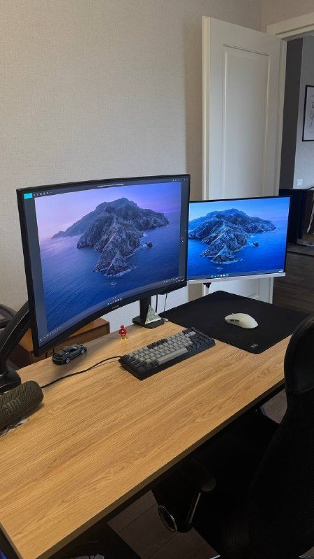 Samsung Odyssey G5 монитор, htkc монитор, кронштейн