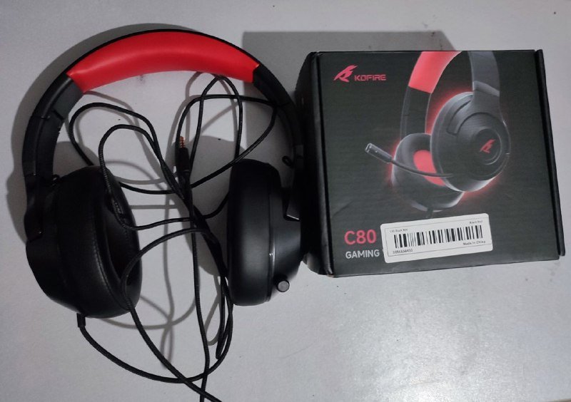 Игровые наушники с микрофоном и разветвителем 7