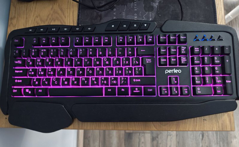 Клавиатура проводная игровая Perfeo PF_A4390 Strike 3