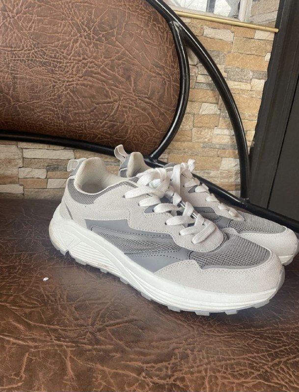 Мужские кроссовки 42 размер замшевые 3