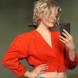 Bogner cropped jacket, blouse 1