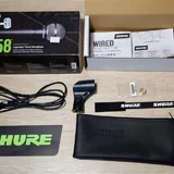 Микрофон Shure SM58, аудиокарта Focusrite Scarlett 2i2, стойка 3
