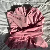 Розовый велюровый костюмчик 5