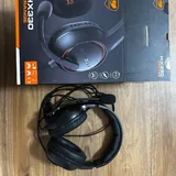 Игровые проводные наушники Cougar HX330 Orange 1