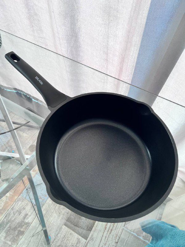 Сковорода тефлоновая с крышкой 28 см Ronig новая 3