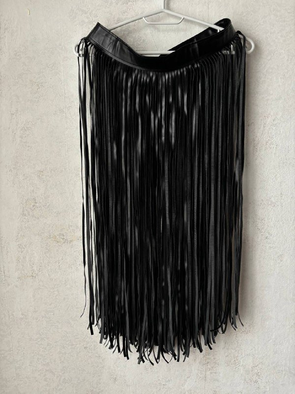 Юбка из искусственной кожи S-M регулируется пояс 2