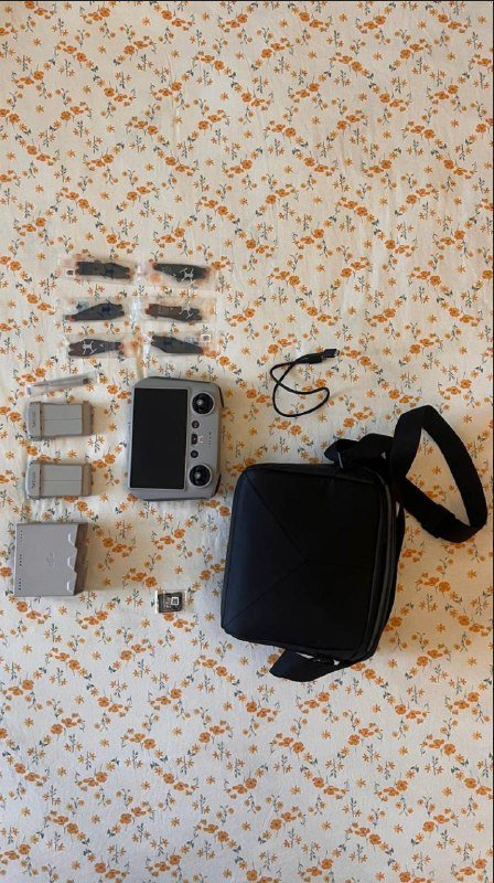 Видеопульт, аккумуляторы с кэйсом, сумка и винты для Dji Mini 3 Pro