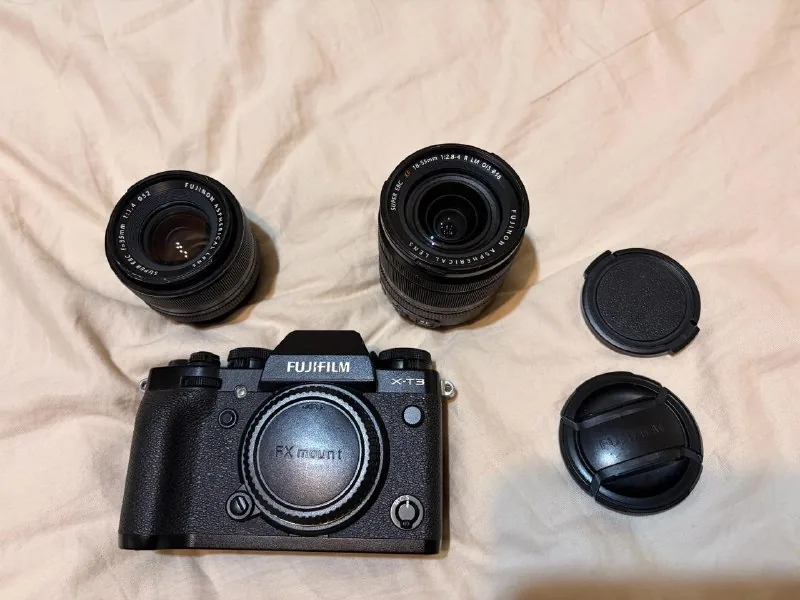 Fujifilm X-T3, Fujinon XF 35mm, Fujinon XF 18-55mm 1