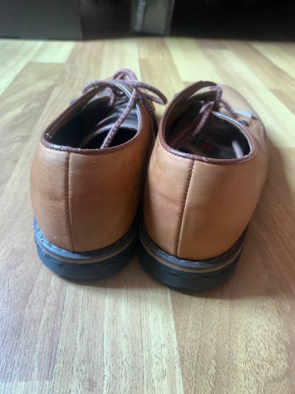 Кожаные туфли мужские прошитые 38-39 3