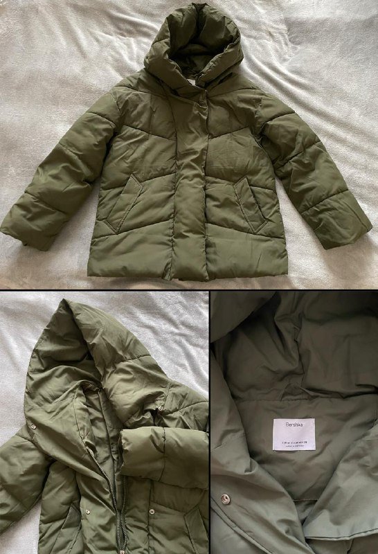 Кремовое платье, черное платье, куртка Bershka, синие брюки LC Waikiki 3