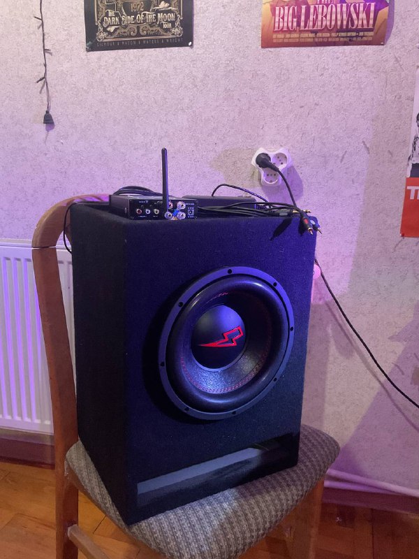 Динамический USB микрофон Behringer C-1U, Микшерный пульт RAYCO KP6, Сабвуфер и усилитель 3