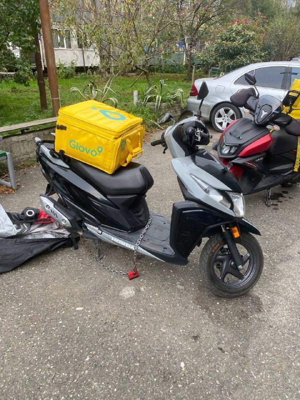 Идеальный мопед с термосумкой в подарок