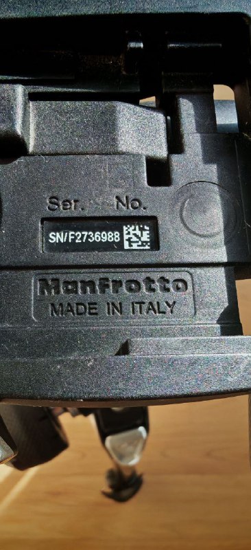 Штатив Manfrotto MK190X3-3W1 с 3D головкой для фотокамеры 2