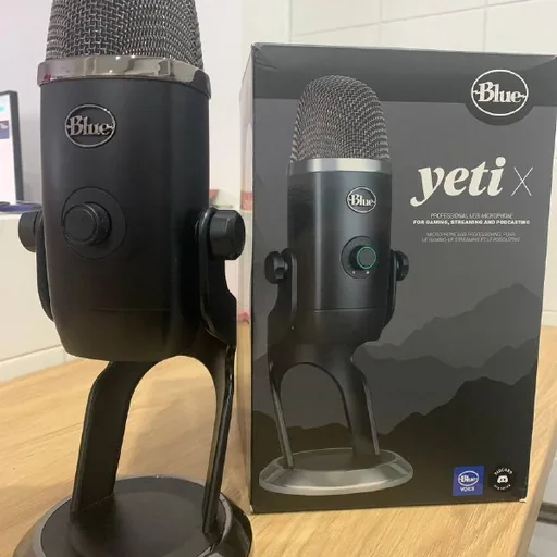 Стримерский микрофон Blue Yeti