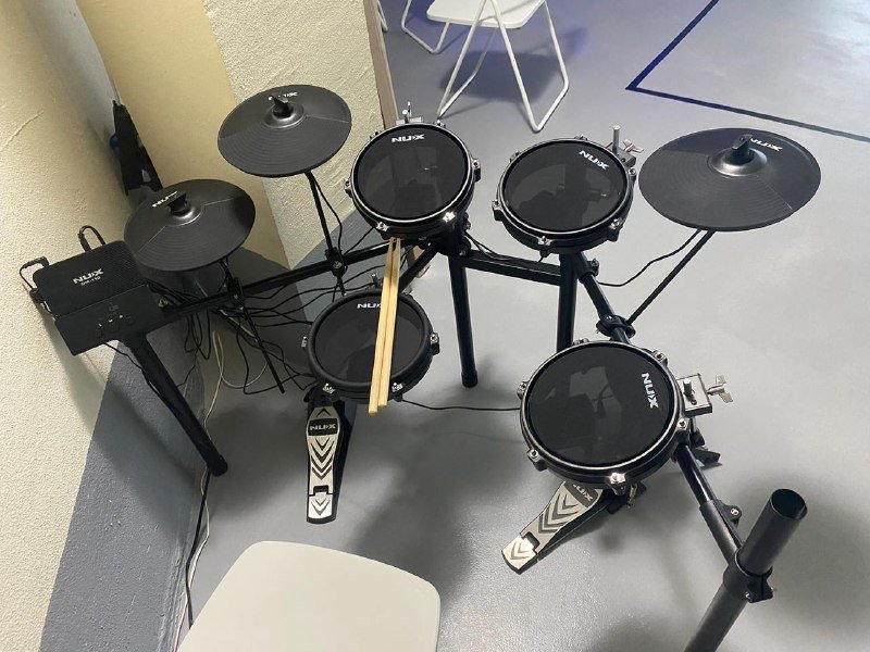 Электронное пианино NUX WK-400, электронные барабаны NUX DM-110 4