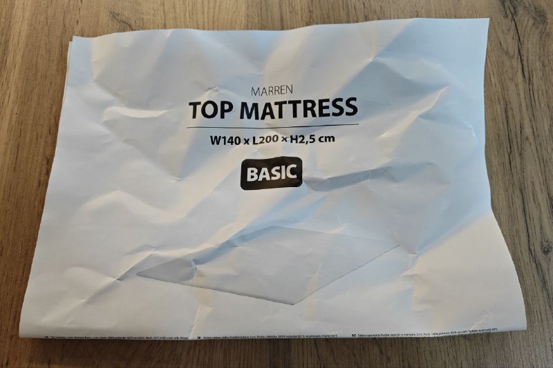 Наматрасник MARREN 140×200 см