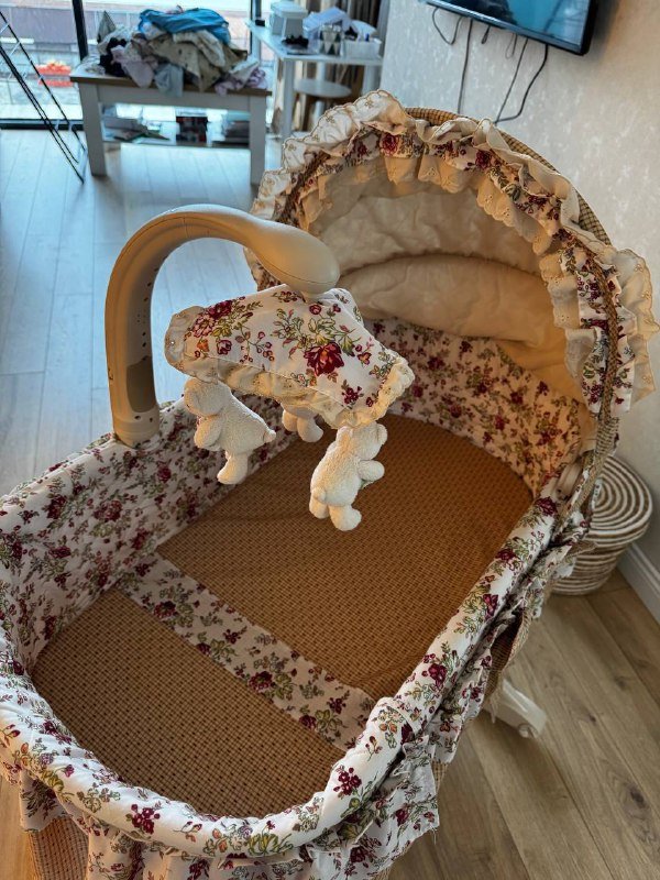 Кровать люлька для новорожденных 3