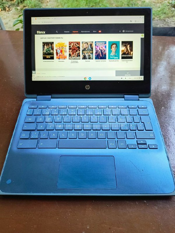 Hp Chromebook 11 x360 g3 с трещиной на стекле 4