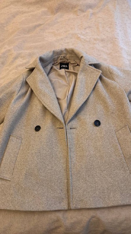 Пальто Pinko, полупальто Zara, кофта-сеточка 6