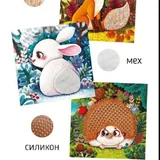 Тактильная книга для малышей Трогательные истории 3