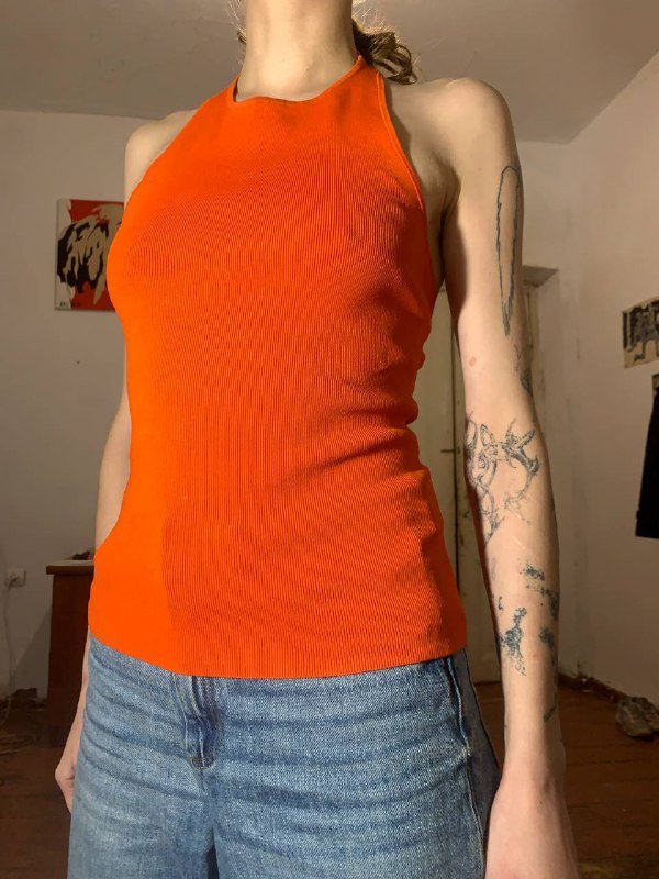 куртка adidas, майка COS, вязаный жилет ralph lauren 2