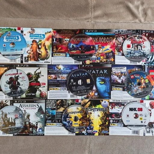 Лицензионные игры на PS3