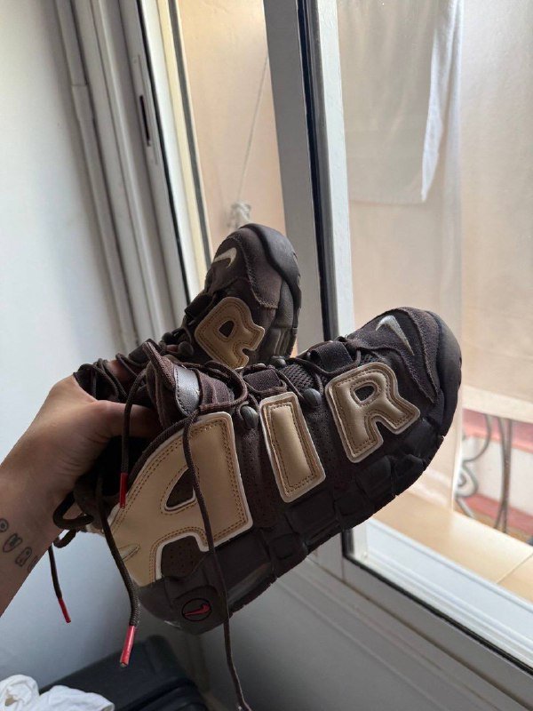 Nike Air More Uptempo Brown 96 обувь мужская размер 42.5 3