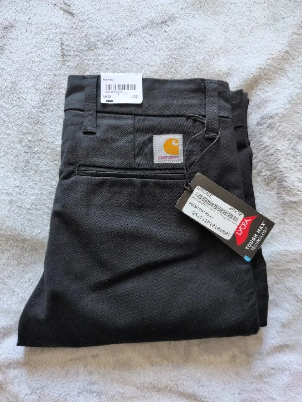 Черные брюки Carhartt WIP Sid Pant 1