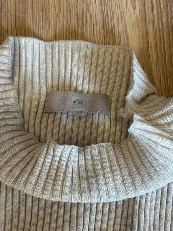 Бомбер H&M светло-серый размер S 8