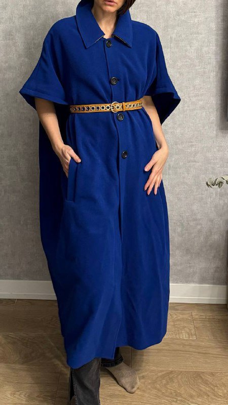 Теплое пальто one size unisex весна осень