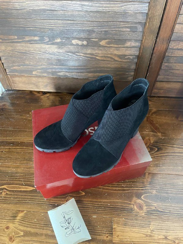 Ботильоны Mascotte замша утепленные 39 размер