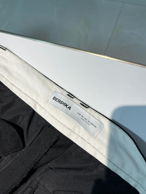 Брюки ZARA черные широкие прямые 3