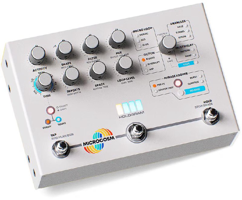 Hologram Microcosm Granular Looper Glitch Pedal