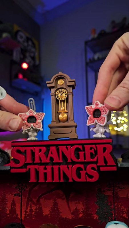 Витрина для коллекционных фигурок Stranger Things 5