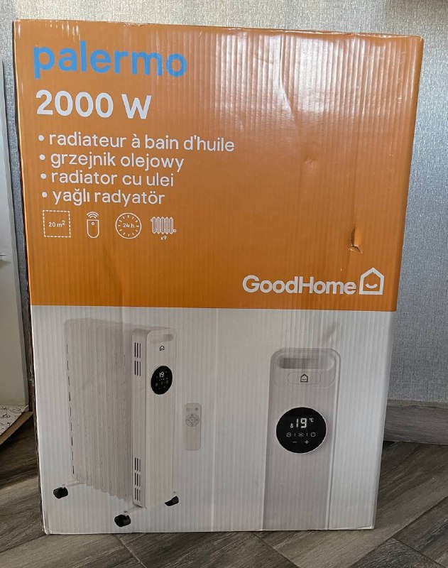 Радиатор масляный (обогреватель) с пультом управления 7