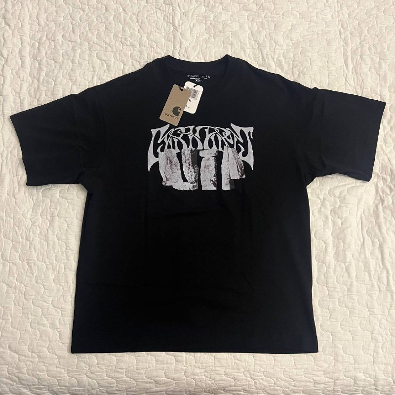 Футболка Carhartt WIP Pagan Tee SS23 черная L XL
