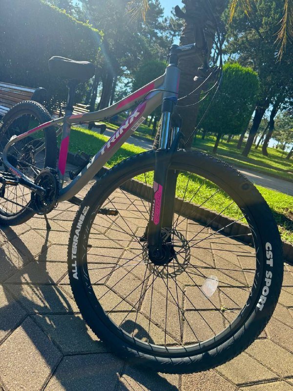 городской велосипед Trinx с аксессуарами 3