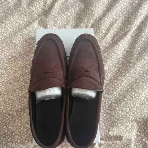 New genuine leather loafers