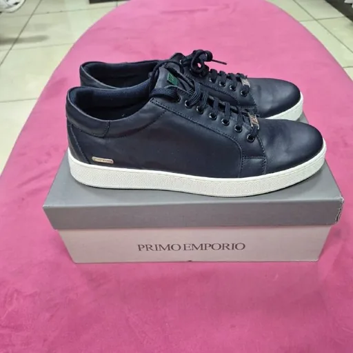 Мужские кожаные кеды Primo Emporio
