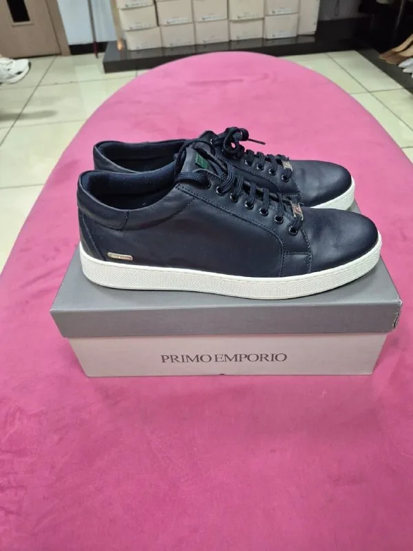 Мужские кожаные кеды Primo Emporio 1