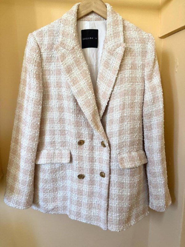 Двубортный твидовый жакет Decjuba женский 2