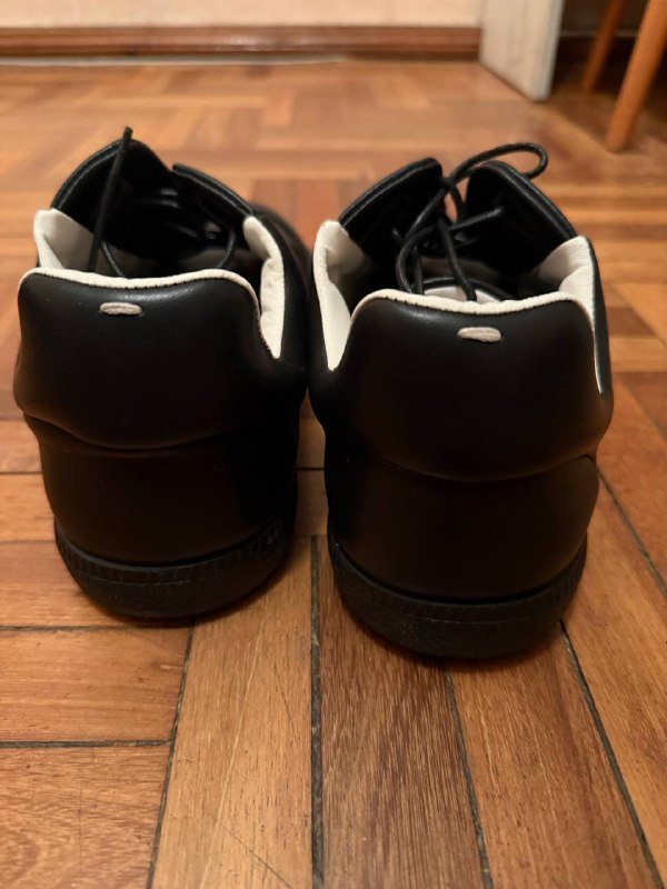 Худи Stone Island x Supreme, Обувь Maison Margiela Future Low Black 4